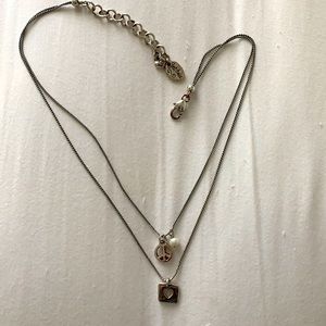Brighton double strand necklace